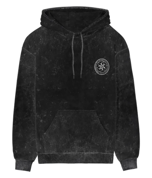 IIT Athletic Dept. Acid Wash Hoodie — IIT GANDHINAGAR
