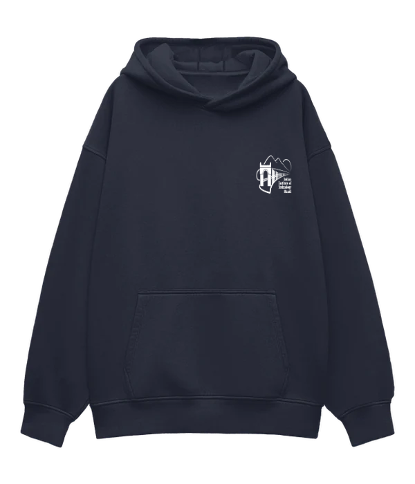 IIT Blueprint Oversized Hoodie — IIT MANDI