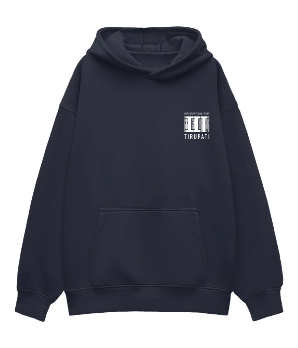 IIT Blueprint Oversized Hoodie — IIT TIRUPATI